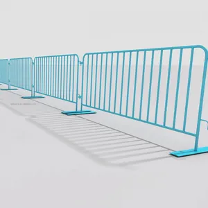Mobile Temporary Stainless Steel Crowd Control Barriers for Short-term Isolation, Zoning, or Order Maintenance thumbnail-4