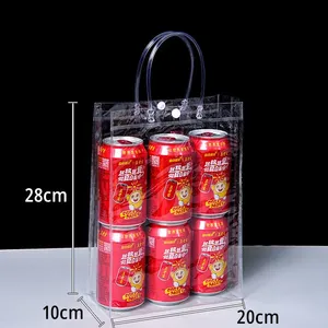 Durable Pvc Transparent Bag With Handle thumbnail-2