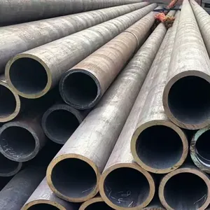 ASTM A106 Gr.B A53 Gr.B Carbon Steel Pipe Large Diameter Carbon Steel Tube for Engineering Project thumbnail-1