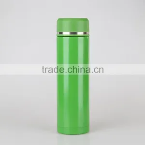 Newly Food Grade Promotional Mircowave Safe Double Wall Stainless Steel Vacuum Flask thumbnail-1