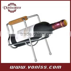 Euro Style Stainless Steel Wine Rack Holder Magic Bar Wine Bottle Holder NEW DESIGN WINE BOTTLE SHELF thumbnail-1