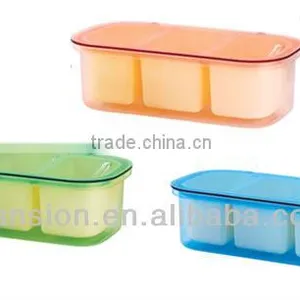 PP Condiment Dispenser, 3cell Plastic Cruet thumbnail-1