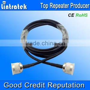 Communication Cables Wire 15meters With 2 N-female Connectors 5D Jumper Cable Wire for Cellphone Signal Booster Use thumbnail-1