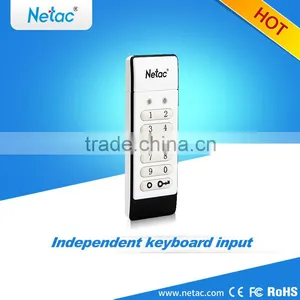 Netac U618 Safe and Reliable U-safe Keyboard Encryption USB Flash Drive thumbnail-1