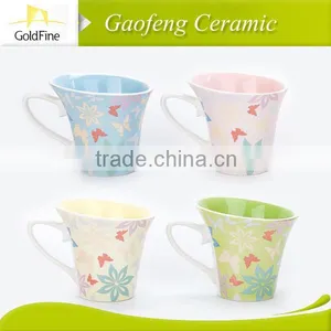 GF1240 White Ceramic Cup / Oem Ceramic Stoneware Cup thumbnail-1
