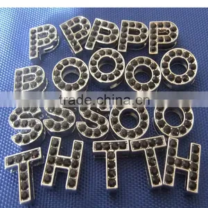 Supply All Size Letters,alloy Diamond Letters, 10mm Slide Letters thumbnail-4