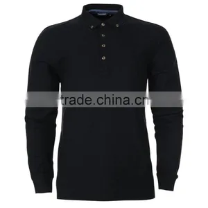 Long Sleeve Polo Shirts thumbnail-5