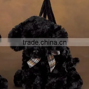Cute Soft Plush Lifelike Animal Purse/New Design Cuddly Toy Puppy Handbag/Plush Animal Playful Purse thumbnail-2