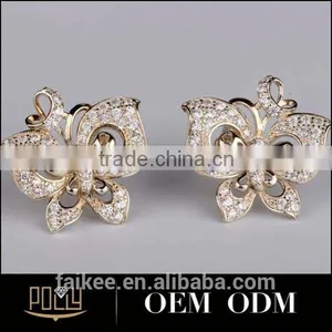 925 Sterling Silver Jewelry Wholesale Beautiful Engagement Earring Jewelry thumbnail-1