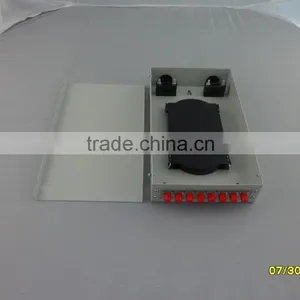 Rack Mount 8 Port, 1U Fiber Optic Terminal Box/Fiber Optic Patch Panel thumbnail-1