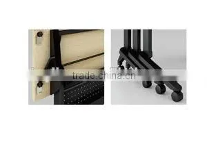 Black Color Folding Frame Training Table thumbnail-2