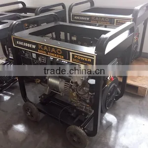 KDE300EW/AC Single Phase 3KW/DC 300A Double Use Diesel Welder Generator thumbnail-2