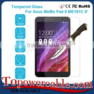 Wholesale Price 9H Thinnest Tempered Glass Screen Protector For Asus MeMo Pad 8 ME181C 8' thumbnail-1