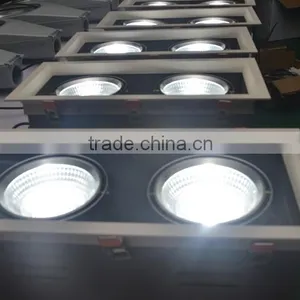 2x12w AR111 Led Grille Panel Light thumbnail-5