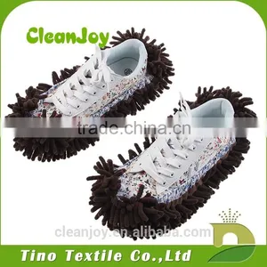 Microfiber Chenille Shoe Cover for Cleaning/chenille Mop thumbnail-4