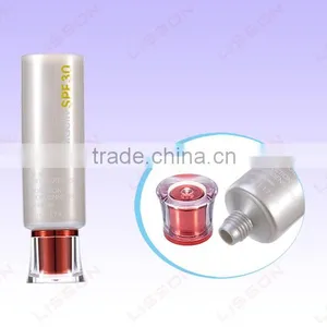65ml Round Cosmetic Tube With Transparent Acrylic Cap thumbnail-1