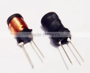 12*16 Radial Leaded Fixed Inductors /ferrite Drum Core Inductors thumbnail-1