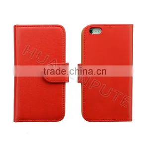 Mixed Color Wallet Leather Case For IPhone5, Flip Leather Case For IPhone5 thumbnail-2
