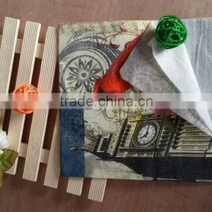 Virgin Wood Pulp Cocktail Paper Napkins 25*25cm thumbnail-2