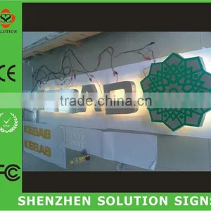 Acrylic Outdoor Large Led Make Lighted Box Logo Sign thumbnail-3