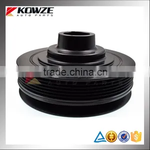 Original Crankshaft Pulley For Mitsubishi Pajero Montero Sport Triton L200 KG4W KH4W KA4T KB4T 4D56 1104A013 thumbnail-2