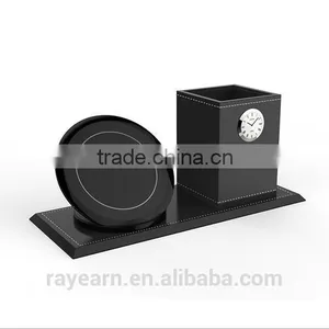 New Product Multifunctional Pen Holder Pencil Container With Timer Alarm Clock With Quick Charging Wireless Charger thumbnail-5