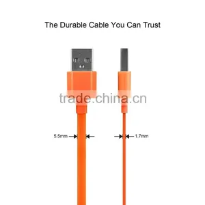 Durable TPE Material Fast Charging Double Usb Cable thumbnail-3