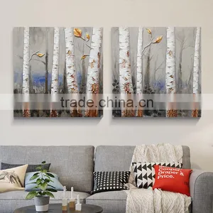 Hand Made Sculpture Relief Crafts Tree Oil Painting thumbnail-6