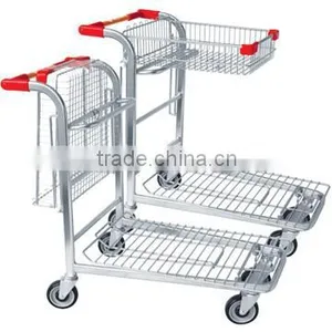 China Manufacturer Flat Warehouse Trolley thumbnail-5