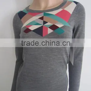 Ladies' Hot Sell Knitted Sweaters thumbnail-1