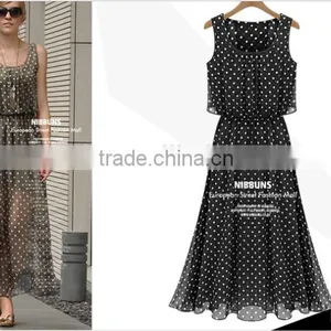 2015 Middle Aged Woman Fashion Dress thumbnail-4