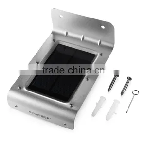 Coocheer 16 Led Solar Motion Light, Ultra Bright Wireless Aluminum Shell Security Outdoor Lights AM000883 thumbnail-3