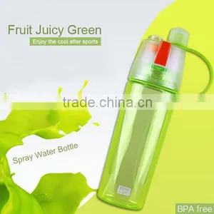 OEM New Design Mist Spray Sport Outdoor Water Bottle Side Handle thumbnail-4