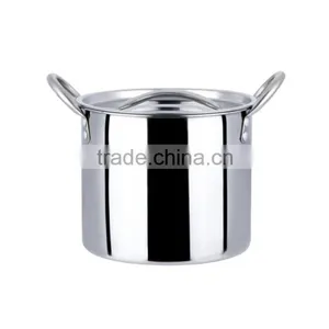 2015 Tall Stainless Commercial Steel Heavy Duty Stock Pots Made in China thumbnail-4