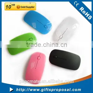 New Mice 2.4G USB Receiver Super Slim Adjustable DIP Rechargeable Wireless Mouse thumbnail-4