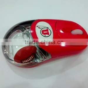 Promotional Gift 2.4G Rechargeable Wireless Liquid Aqua Mouse for PC/Laptop thumbnail-6