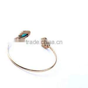 >< NEW Fashion Geometric Resin Rhinestone Cuff Bracelets/ thumbnail-6