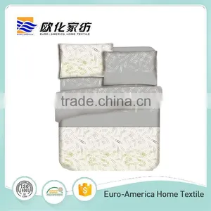 Wholesale 100% Cotton Plain White Bed Sheet Comforter Set thumbnail-4
