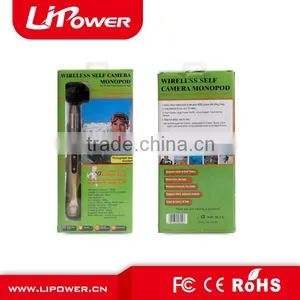 2016 New Design Cheap Handheld Selfie Monopod , Cable Take Pole Selfie Stick With Different Colors thumbnail-6