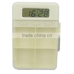 24 Hours Timer Plastic Electronic Pill Box thumbnail-1
