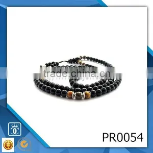 Wire Bead Necklace Natural-buddhist Prayer Bead Necklace Wooden-japa-mala-beads-finished thumbnail-1