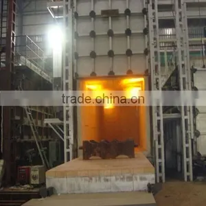 Bogie Hearth Vacuum Gas Nitriding Natural Gas Furnace thumbnail-4