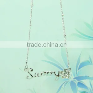 Fashion Metal Necklace Letter Necklace thumbnail-1