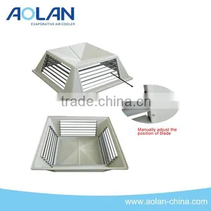 4 Way Diffuser AIR OUTLET WAY Air Diffuser ABS Frame Air Diffuser thumbnail-1