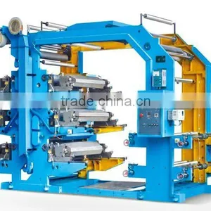 YT-A FOUR COLORS FLEXOGRAPHY PRINTING MACHINE thumbnail-1