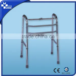 Aluminum One Button Folding for Elderly Walker thumbnail-1