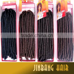 14'' 85g NINA Softex Dread Lock Braid Synthetic Jumbo Braids, Synthetic High Quality Softex Dread Braid Hair thumbnail-5