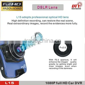 Night Vison 1080P Full HD Car Dashcam Camera DVR Car Recorder With G-sensor L15 thumbnail-3