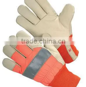 JS0026,Cow Grain Leather Safety Winter Glove thumbnail-1