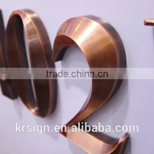 Decorative Metal Logo / Brand Designer Handbags Logo Type Custom thumbnail-3